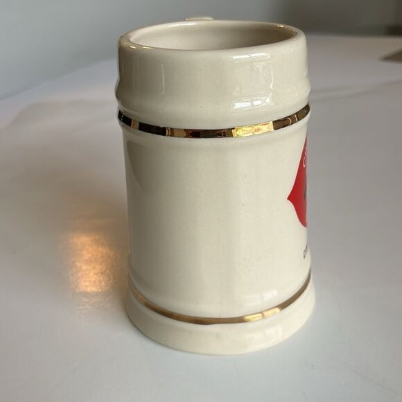 Vintage Cincinnati Reds Retro Logo Team Stein Mug - Picture 6 of 10